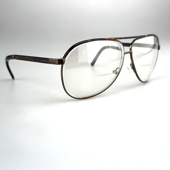 Vintage Gucci Eyeglass Frames Only mod. GG1827 BND5U Aviator Made In Italy - Picture 2 of 13